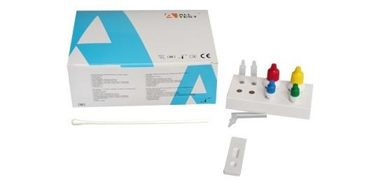 Швидкий тест на стрептокок групи А, касета (Мазок з горла),Alltest